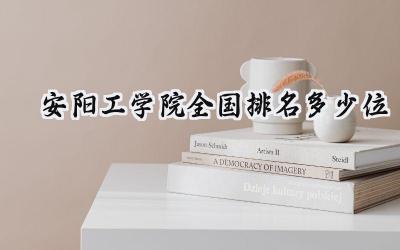 2024安阳工学院全国排名多少位