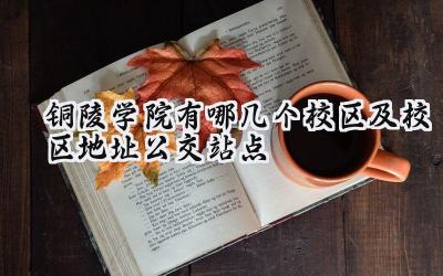 铜陵学院有哪几个校区及校区地址公交站点