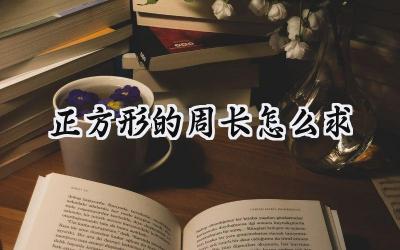 正方形的周长怎么求