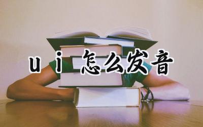 ui怎么发音