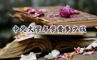 中北大学2024年学费多少钱