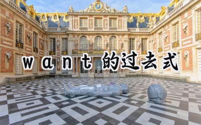 want的过去式