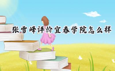 2024张雪峰评价宜春学院怎么样