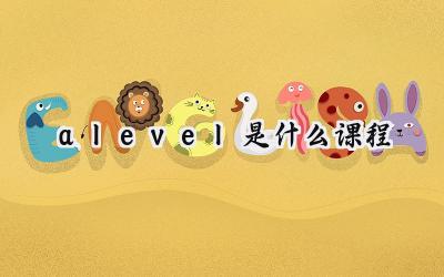 alevel是什么课程