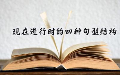 现在进行时的四种句型结构