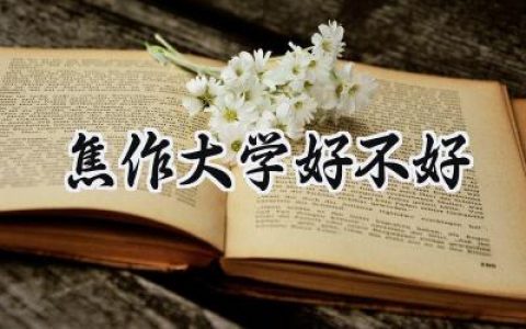 焦作大学好不好