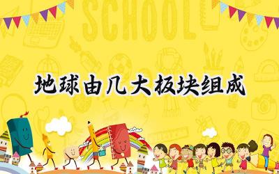 地球由几大板块组成