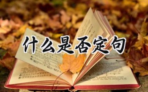 什么是否定句