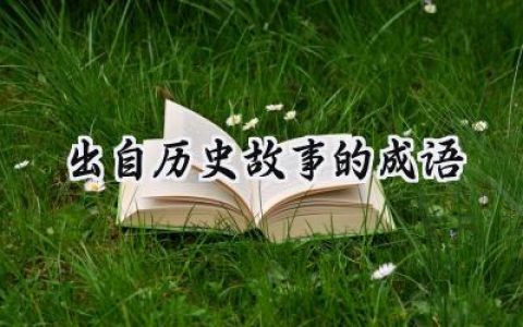 出自历史故事的成语